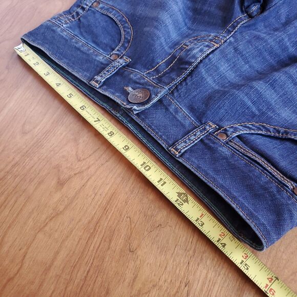 Wrangler Bootcut Embroidered Jeans Sz 5 Low Rise SAMPLE 30 x 33 Western Cowgirl - Picture 9 of 14